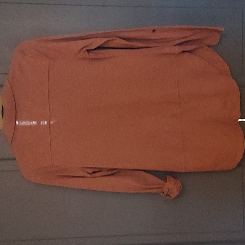Sonoma 100% soft cotton long sleeve button down purple shirt tail hem size small - Picture 6 of 6